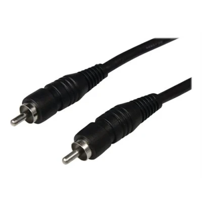Afbeelding van Nedis Digitale Audiokabel RCA Male Vernikkeld 2.00 m Rond PVC Zwart Doos