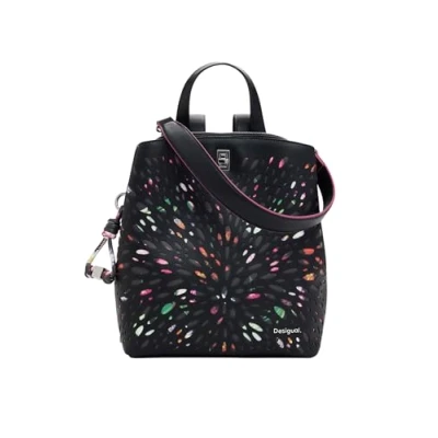 Afbeelding van Desigual Rugzak, Dames, Maat: One Size, Black