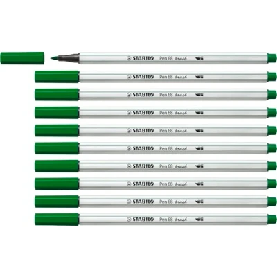 Afbeelding van Brushstift STABILO Pen 568/36 smaragdgroen