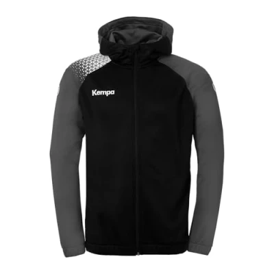 Afbeelding van Kempa Ambition 28 Sweater met rits, Maat: XXL, Schwarz anthra