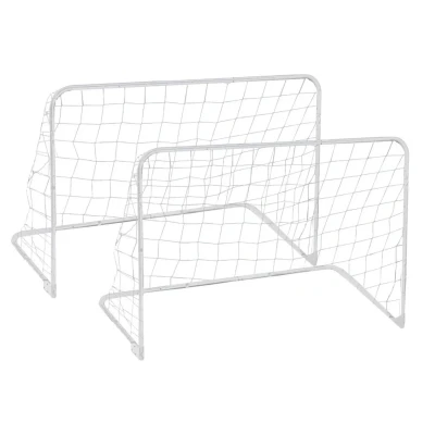 Afbeelding van Garlando Voetbaldoeltjes set Train &amp; Score Grijs Kunststof
