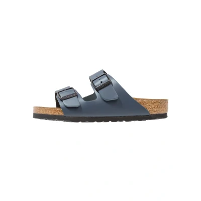 Afbeelding van Birkenstock Arizona Muiltjes, Maat: 38, Blue Leer