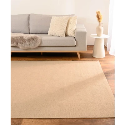 Afbeelding van Katoen Tapijt/Vloerkleed Svelvik Beige 300x400 Cm