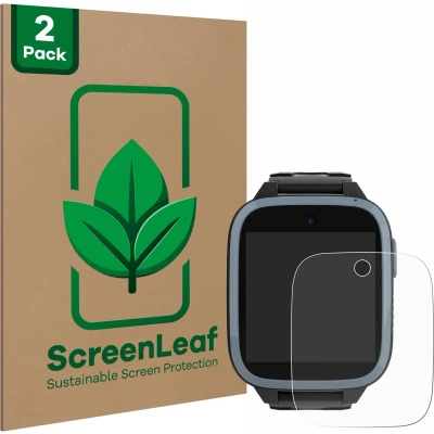 Afbeelding van ScreenLeaf Screenprotector voor Xplora XGO3 / Kidzi Let&#039;s Go Duurzame schermbescherming Folie Beschermfolie transparant (2 Stuks)
