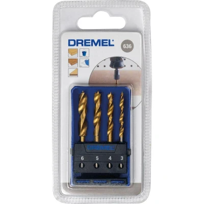 Image de DREMEL 636 jeu de forets à bois 4 pièces 26150636JA