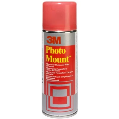 Afbeelding van 3m Lijmspray foto mount spuitbus 400ml 12 stuks