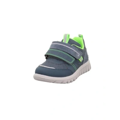 Afbeelding van Superfit Sport7 Mini sneakers voor meisjes, blauw lichtgroen 8060