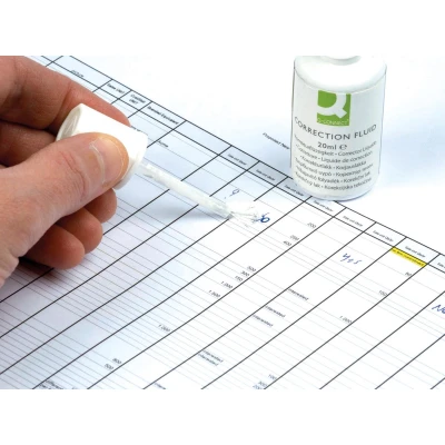 Afbeelding van Q connect Correctievloeistof Flesje Van 20 Ml