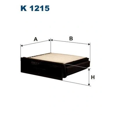 Afbeelding van FILTRON K 1215 Interieurfilter Stoffilter 203 183 51 MITSUBISHI: Space Star, Carisma Hatchback, Saloon, VOLVO: V40 Estate, S40 I