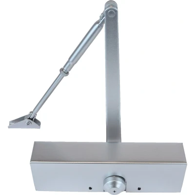 Afbeelding van Wovar Deurdranger Grijs Aluminium Per Stuk (Tot 120 kg) Deursluiter