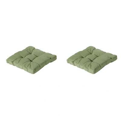 Afbeelding van Madison Florance zit Ca. 73x73 Basic green 2 stuks