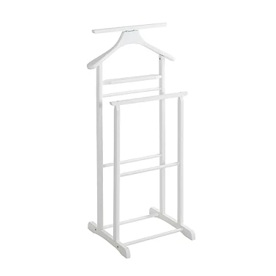 Afbeelding van Haku Möbel 30269 kledingstandaard, massief hout, 36 x 47 102 cm, wit