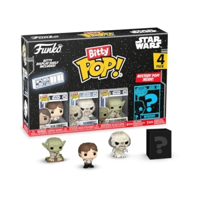 Image de Pack 4 Figurines Funko Bitty Pop Star Wars S2 Han