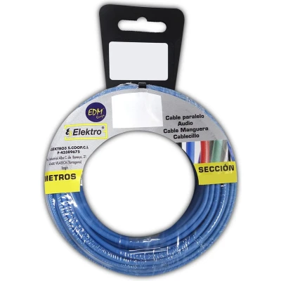Afbeelding van Kabel EDM Blauw 25 m