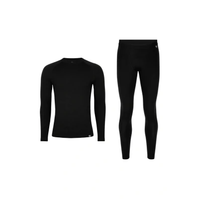 Afbeelding van Danish Endurance Merino SET Hemd, Heren, Maat: Large, Black