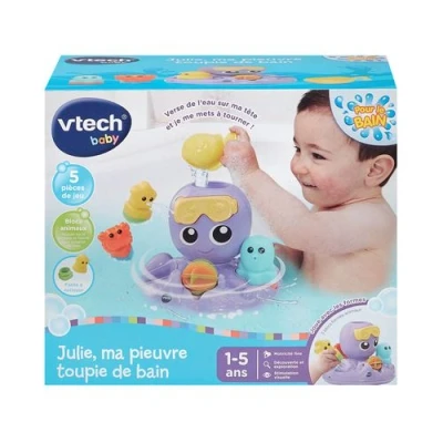 Image de Jouet pour le bain Vtech Baby Julie, ma pieuvre toupie de