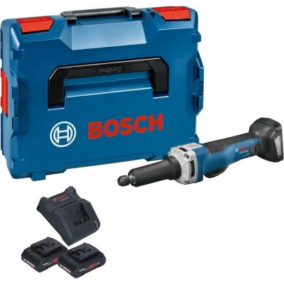 Afbeelding van Bosch GGS 18V 23 PLC Professionele rechte accuslijpmachine 18 V borstelloos + 2x ProCore accu 4.0 Ah lader L Boxx