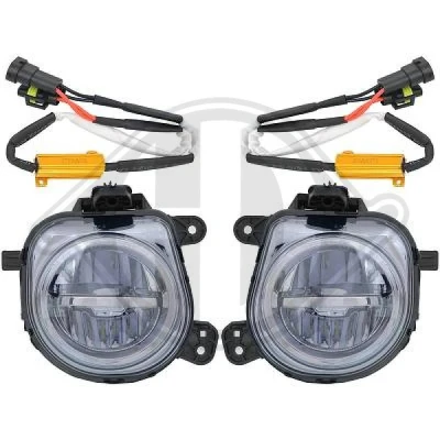 Afbeelding van DIEDERICHS 1276388 Mistlampenset