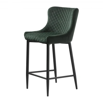 Afbeelding van Milly barkruk velvet groen