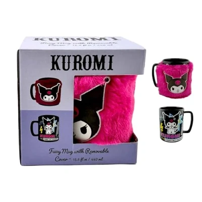Afbeelding van Pyramid International pluizige Kuromi mok