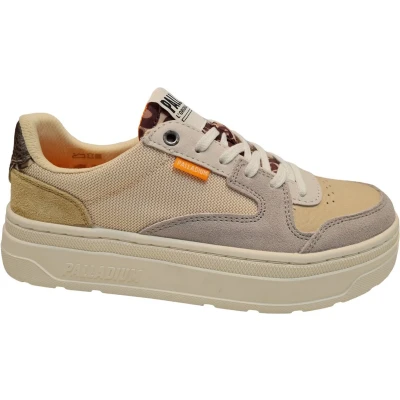 Afbeelding van Palladium Sneakers laag, Dames, Maat: 41, Beige Leer