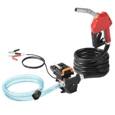 Image de VEVOR Pompe Transfert Carburant Diesel 12 V 15 GPM 56 L/min 1/4 CV Buse Auto