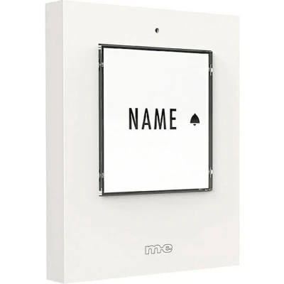 Afbeelding van m e modern electronics 41356 Zender voor Draadloze deurbel Verlicht, Met naambord