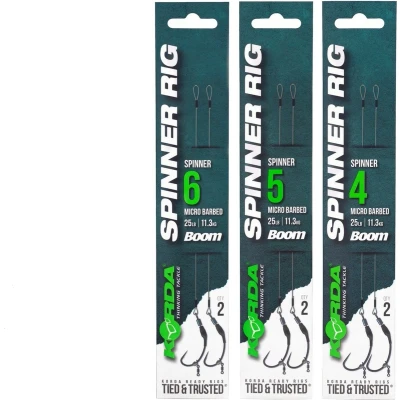 Afbeelding van Korda Spinner Rig 6 Barbless 14cm (25lb) (2 Stuks) Karper onderlijnen