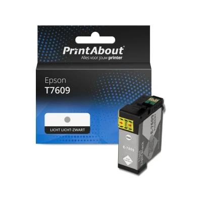 Afbeelding van Huismerk Epson T7609 Inktcartridge licht zwart