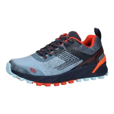 Afbeelding van Brütting Mount Batur trekkingschoenen, uniseks, Marineblauw oranje, 45 EU