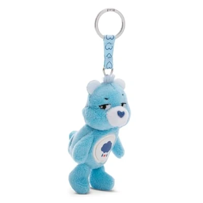 Image de NICI porte clés Bisounours ours Grognon 10cm Pendentif en peluche pour enfants et adultes, avec anneau 61371