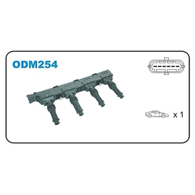 Afbeelding van JANMOR ODM254 Bobine OPEL: Agila A, Corsa C Hatchback, Astra G CC