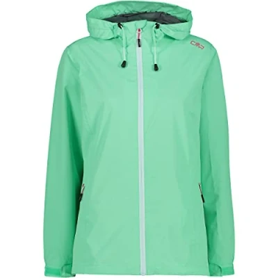 Afbeelding van CMP Regenjas wind en waterdicht WP 10.000 regenjas, mint 48 dames, Munt, 44