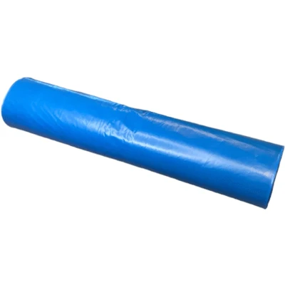 Afbeelding van LDPE Afvalzak Blauw 70 x 110 cm T60 / 43 micron 120 liter 100% Gerecycled 10 rollen p...
