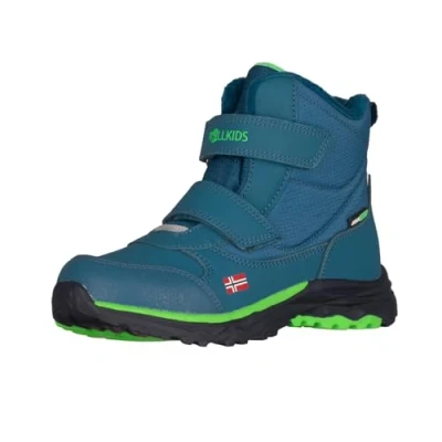 Afbeelding van Trollkids KIDS Hafjell Unisex Snowboots voor kinderen, Maat: 38, Black Imitatieleer/ textiel