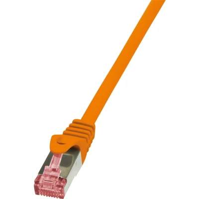 Afbeelding van Logilink Netwerkkabel RJ45 0,25 m Oranje