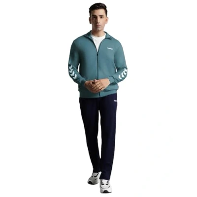 Afbeelding van Hummel Promo SUIT Trainingspak, Heren, Maat: XXL, Atlantis/marine