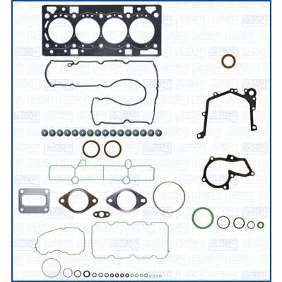 Afbeelding van AJUSA 50407600 Complete pakkingsset, motor Met cilinderkopdichting, klepseals