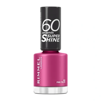 Afbeelding van Rimmel 60 Seconds Super Shine Nagellak 321 Pink Fiels