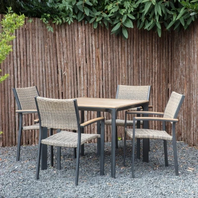 Afbeelding van Outdoor Living Stapelstoel Arezzo wicker