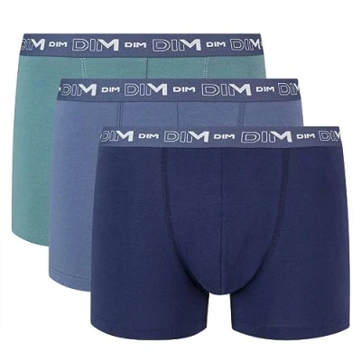 Afbeelding van DIM Boxershort van katoen met stretch, ademend, optimale pasvorm, voor heren, 3 stuks