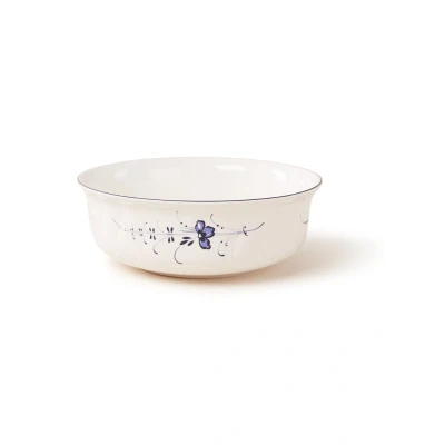 Afbeelding van Villeroy &amp; Boch Vieux Luxembourg Saladeschaal 25 Cm Gebroken Wit