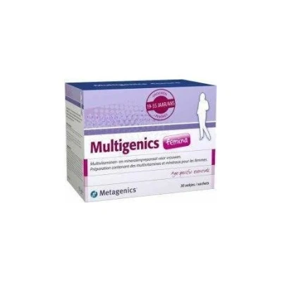 Afbeelding van Metagenics Multigenics Femina Zakjes 30ST