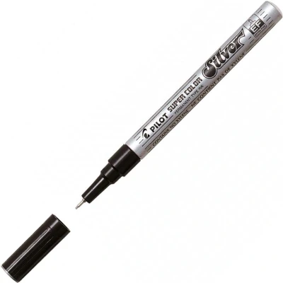 Afbeelding van Fineliner PILOT Super zilver extra fijn 0.5mm