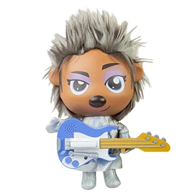 Afbeelding van Sing 2 Riff Rock Ash Merchandising pluche speelgoed 30,5 cm essenfiguur slaapkameraccessoires zingende as kussen voor jongens en meisjes vanaf 3 jaar