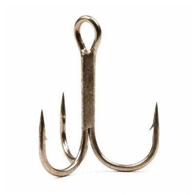 Afbeelding van Gamakatsu Treble Hooks 13 Bronze Maat : size 4
