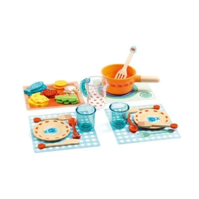 Image de Set de dinette Djeco A table les chats !