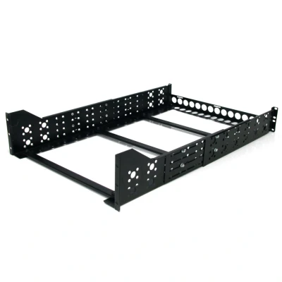 Afbeelding van StarTech .com 3U 19 diepte verstelbare universele server rack rails, Accessoires voor serverkasten, Zwart
