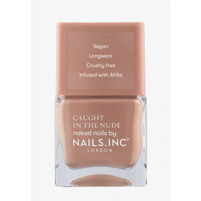 Afbeelding van Nails Inc TURKS AND CAICOS BEACH Nagellak, bronskleurig, voedende formule verrijkt met AHA voor gehydrateerde nagels, brede kwast optimale nagelkunst, veganistisch, langdurig en zonder