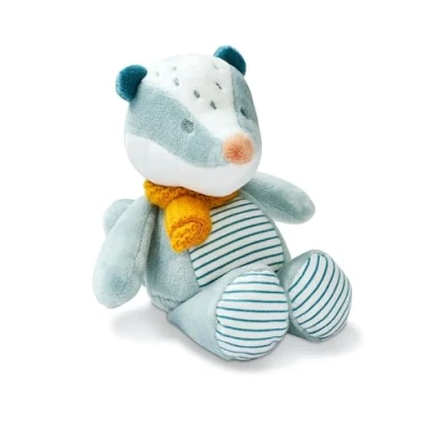 Afbeelding van Nattou das Felix Knuffel 21 cm Dusty blauw